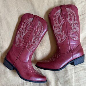 Matisse Red Gaucho Cowboy Boots 6M